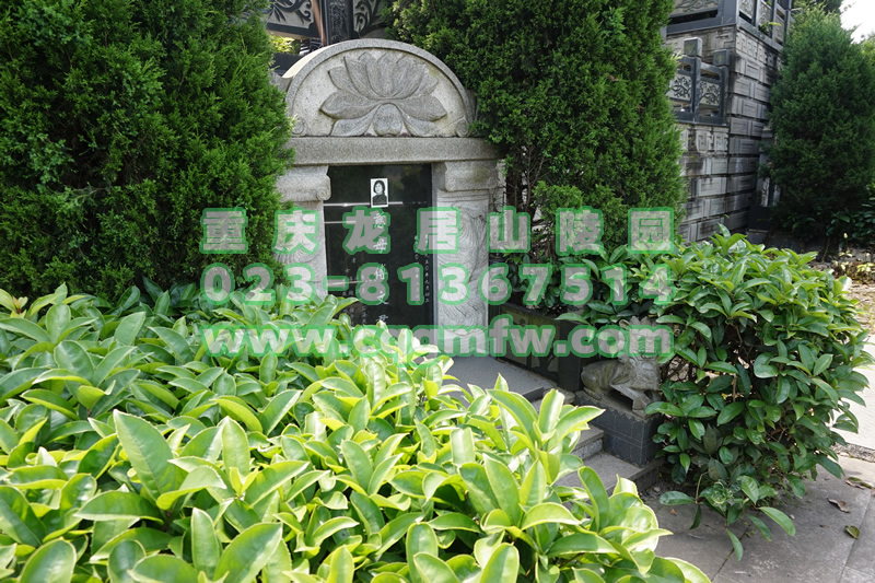 龙居山陵园墓型图