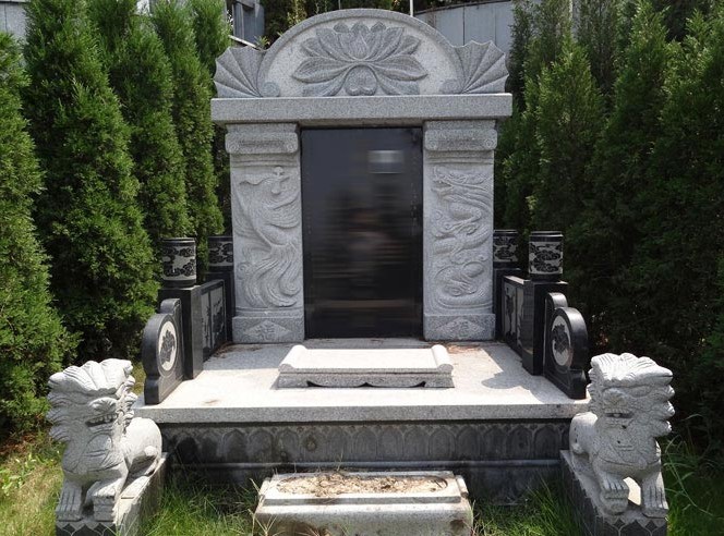 仙居山陵园墓型图